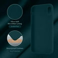 thumbnail image 5 of Designed for iPhone Xs Max Case, Silicone Ultra Slim Shockproof Protective Phone Case with [Soft Anti-Scratch Microfiber Lining], 6.5 inch, Teal, 5 of 13