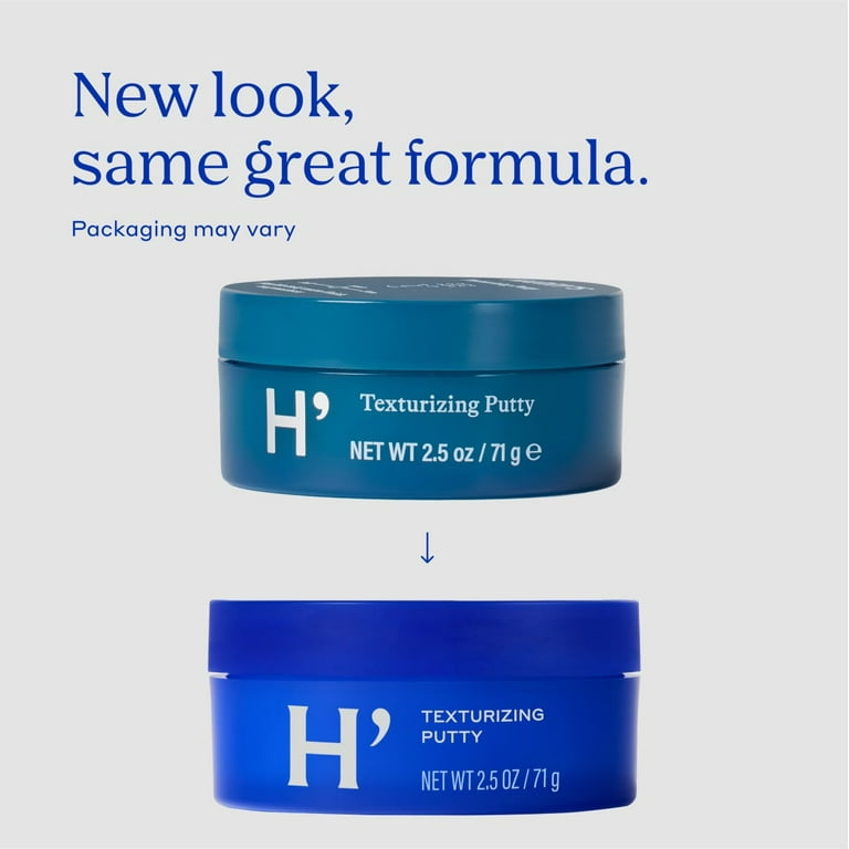 Harry's Men's Hair Texturizing Putty, Medium Hold with Matte Finish, 2.5 oz