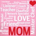 thumbnail image 3 of CafePress - Mom Is Love Birthday Or Mother's Day Women's Dar - Women's Traditional Fit Dark T-Shirt, 3 of 4