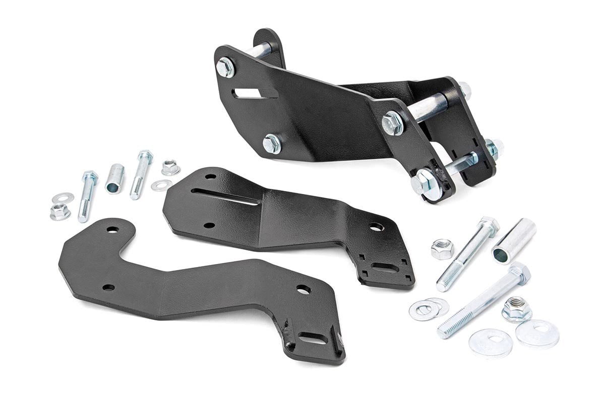 2007-2018 Jeep Rough Country Front Control Arm Drop fits Relocation Kit 