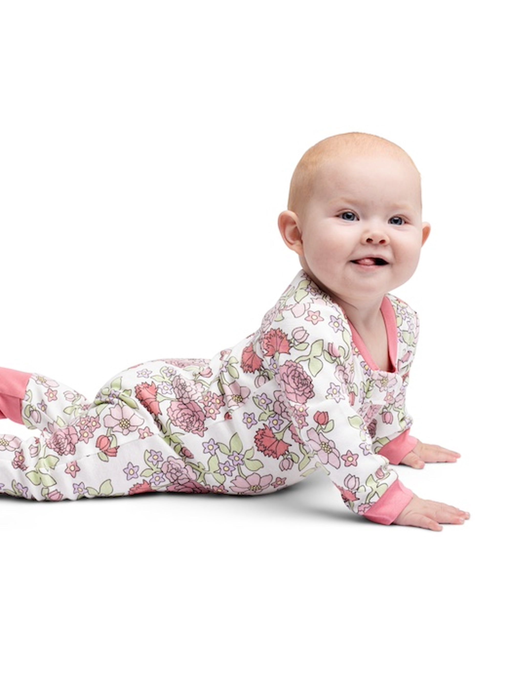M+A by Monica + Andy, Organic Cotton One-Piece Coverall, Sizes Newborn - 18-24 Months