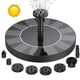 thumbnail image 5 of Fuente solar para estanque de peces, fuente flotante, rociador de agua circulante, pequeña fuente de oxígeno de alta potencia para patio al aire libre, 5 of 6
