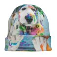 thumbnail image 7 of Naloa A Funny Little Dalmatian Puppy Soft Beanie Hat, Knit Beanie Daily Beanie in Fine Knit for Women Men Winter Travel, Outdoor, 7 of 7
