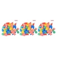 thumbnail image 4 of Baohd 150Pcs Self-adhesive Foams Stickers Colorful DIY Sponge Sticker Three-dimensional Decal Kindergarten Handmade Educational 3Set, 4 of 6