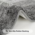 thumbnail image 4 of Bathroom Rug Set 2 Piece, Soft Absorbent Microfiber Bath Rugs and U-Shaped Contour Toilet Rug, Non-Slip Bath Carpet, Machine Wash Dry, Luxury Bath Mats for Bathroom (32"x20"+20"x20", Grey), 4 of 10