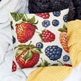 thumbnail image 2 of SHANXI Fruit Pillow Covers Pillowcases Home Decor Bed Couch Sofa Office Living Room Cushion 20x20in, 2 of 5