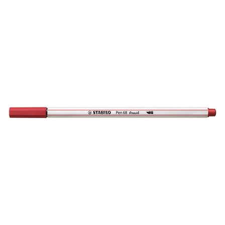 STABILO Pen 68 Brush , Dark Red