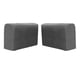 thumbnail image 2 of Juego de fundas protectoras para brazos de silla, lavables y seccionales, sin brazos gris oscuro, 2 of 9