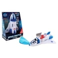thumbnail image 6 of Daron NASA Space Adventure Series: Space Shuttle with Lights, Sounds & Figure, Approx. 9" x 7", 6 of 8