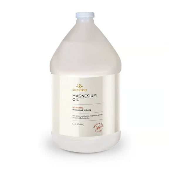 Swanson Ancient Zechstein Sea Brine Magnesium Oil Liquid, 64 fl oz