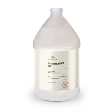 Swanson Ancient Zechstein Sea Brine Magnesium Oil Liquid, 64 fl oz