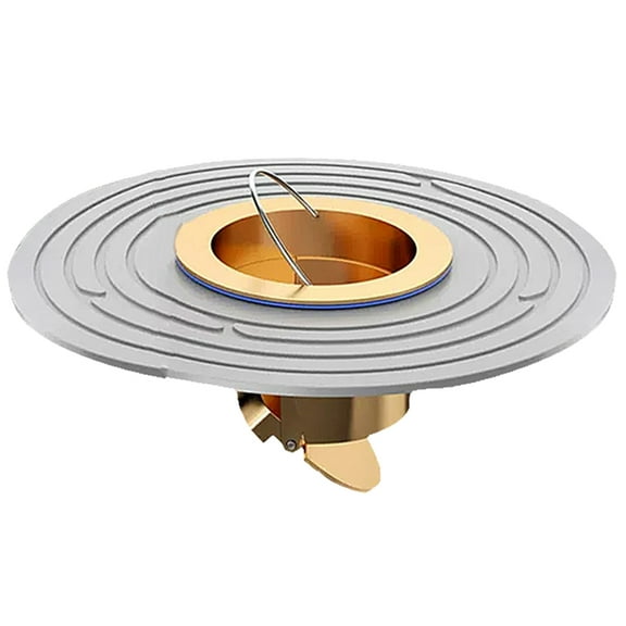 Efficient Drainage Sink Filter Plug with Backflow Prevention Bathroom Drain Strainer Simple Install for Shower & Toilet