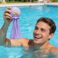 thumbnail image 5 of Octopus Squeeze Toy Children's Bath Toy TPR Water Play Stress Relief Octopus, Squirt Sprinkler Fun for Pool Beach Shower, Sensory Fidget Toy for Kids Adults,Purple, 5 of 6