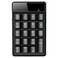 thumbnail image 1 of Transemion Wired Numeric Keyboard 19 Keys Waterproof Mechanical Wear-resistant 2.4G Plastic Number Key-board Laptop Notebook PC Black 1Set, 1 of 6