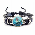 thumbnail image 1 of RV 6 piezas de cuerda de mano de cuero tejido vintage Baby Magic Pikachu Baoke Dream Jewelry, 1 of 5
