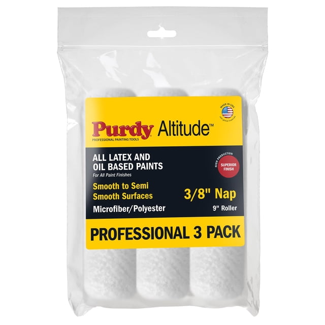 Rodillo para Pintura Purdy Altitude 23 cm x 1 cm Paquete de 3