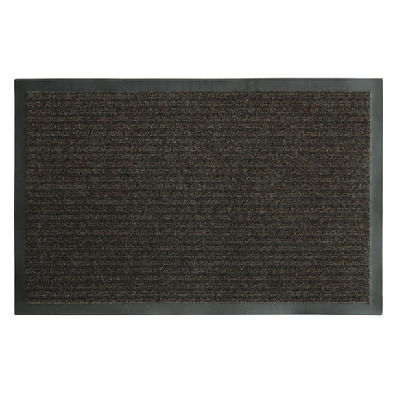 Sports Licensing Solutions 18 in. W X 28 in. L Brown Ribbed Polypropylene Utility Mat