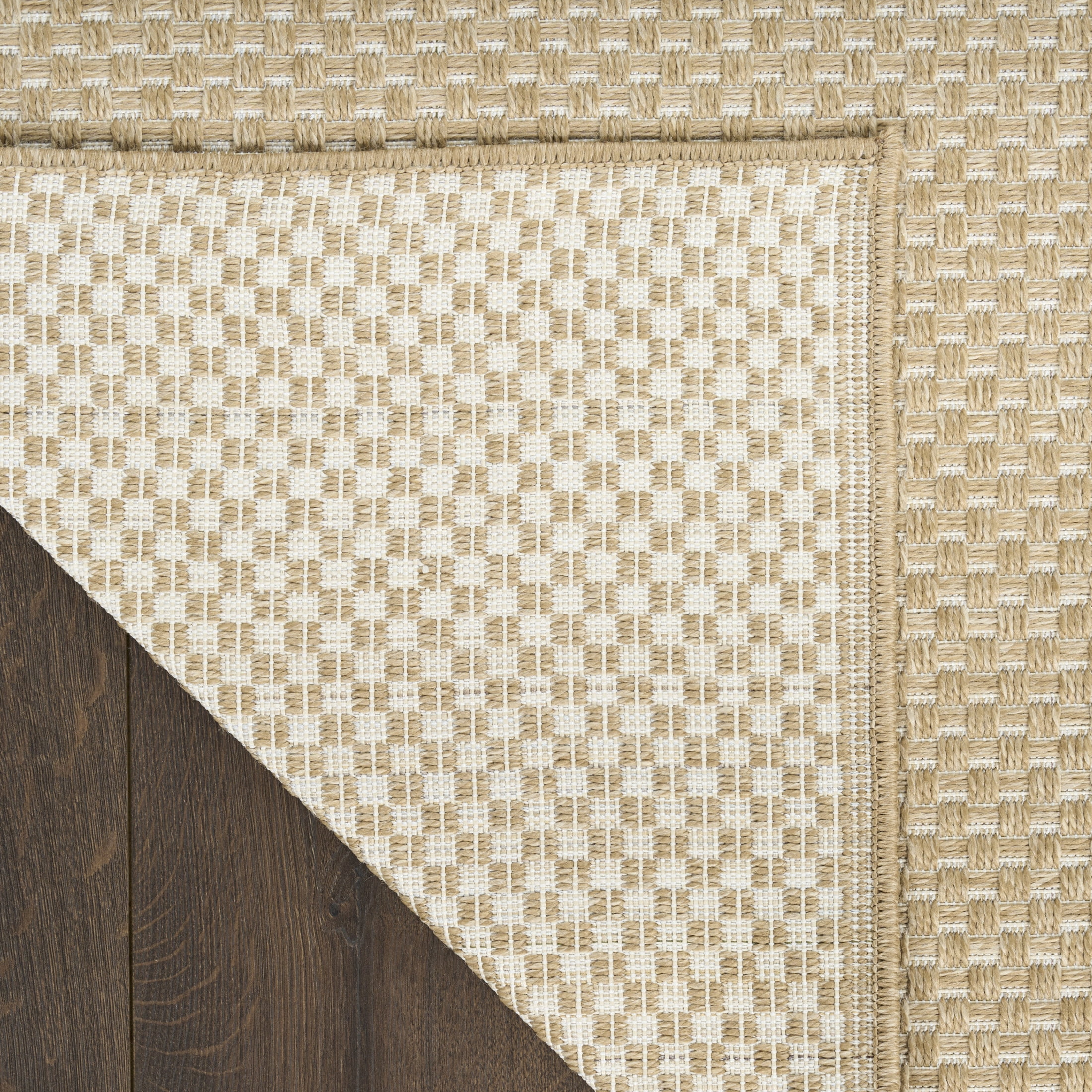Nourison Tulum 8' x 10' Taupe Outdoor Rug