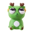 thumbnail image 1 of Juguete de animales Baoblaze con ojos elevados juguete de dragón sensorial suave Verde, 1 of 8
