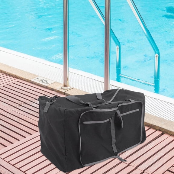 ELAYARD Large Foldable Duffle Bag with Shoes Compartment for Travel and Gym