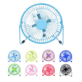 thumbnail image 1 of Ventilador Portátil De Escritorio USB Pequeño Metal 14cm Mini Ventilador Silencioso Con Aspas Metálicas Ideal Oficina Hogar Laptops Enfriador Compacto Potente Bajo Consumo, 1 of 7