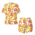 thumbnail image 5 of Naloa Snake Women's Short-Sleeved Pajama Set, Loungewear, Summer pajamas, Breathable Cozy - X-Large, 5 of 9