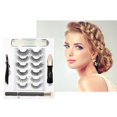 thumbnail image 1 of de pestañas magnéticas conveniente impermeable tirarere de pestañas postizas para maquillaje de bricolaje maquillaje de Salvador Kits delineadores de ojos de pestañas, 1 of 10