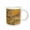 White, variant on 3drose, Northern Cardinal Female Bird Perched on Branch - Us44 Ldi0562 - Larry Ditto, 11oz Two-tone Yellow Mug