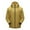 Yellow, variant on HAiming Men's Sports Windbreaker Fall Winter Drawstring Long Sleeve Zip up Hooded Jacket Plus Size Casual Coat Outwear