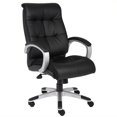 thumbnail image 1 of Scranton & Co Double Plush High Back Executive Office Chair in Black, 1 of 1