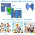thumbnail image 5 of Cámara para niños, cámara para niños con trípode, lente giratoria de 180°, foto de 40 MP y vídeo HD 720P/pantalla IPS de 2,4 pulgadas, buen regalo para niños de 3 a 10 años, azul, 5 of 5