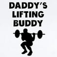 thumbnail image 2 of CafePress - Daddys Lifting Buddy Body Suit - Baby Light Bodysuit, Size Newborn - 24 Months, 2 of 4