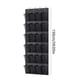 thumbnail image 3 of Bolsa de pared para el hogar de almacenamiento de 24 bolsillos no tejida con 4 ganchos de metal (negro), 3 of 3
