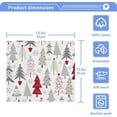 thumbnail image 5 of GZHJMY Christmas Tree Washcloths 2 Pack, Super Soft Absorbent Cotton Baby Face Towels, Washable Reusable Fingertip Towel for Bath Gym Hotel Spa, 12 x 12 Inch, 5 of 7