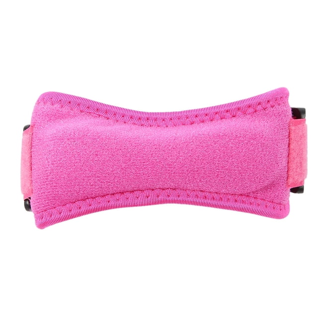 Rodillera ajustable, soporte para rótula, protector para rótula, cinturón para rótula al aire libre (rosa), 1 ud.