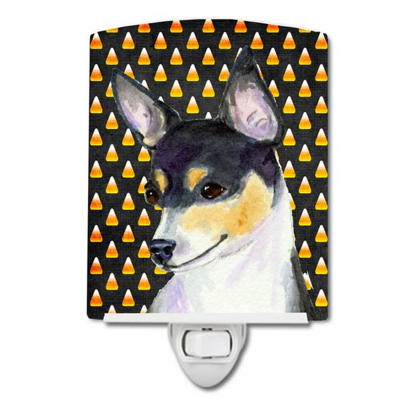 Chihuahua Halloween Portrait Ceramic Night Light