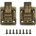 thumbnail image 1 of Shisuyan Antique Style Hasp Iron 2Pcs 1.4X1.2X0.3In, 1 of 8