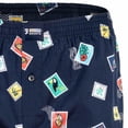 thumbnail image 3 of Happy Shorts Boxers de hombre tejidos - Estilo americano, algodón, estampados Sellos S (Small), 3 of 3