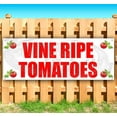 thumbnail image 1 of Vine Ripe Tomatoes 13 oz Vinyl Banner With Metal Grommets, 1 of 4