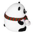 thumbnail image 3 of Luz nocturna con forma de Panda, lámpara de silicona con carga USB que cambia de 7 colores para dormitorio, habitación de niños, patrón de ojos grandes, 3 of 8