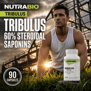NutraBio Tribulus Terrestris Extract Supplement - Tribulus Terrestris for Men and Women- Natural Vitality Booster, 90 Capsules