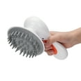 thumbnail image 4 of Masajeador eléctrico impermeable para el cuero cabelludo, vibración, antipérdida de cabello, alivia el estrés, cepillo de masaje para el cuero cabelludo, 4 of 12