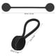 thumbnail image 5 of unbranded 10Ud Organizador De Cables De Silicona Negro Reutilizable Con Para Electrónicos, 5 of 7