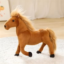 BESTSKY Horse Stuffed Animal Cute Pony Plush Pretend Play Horse Toys for Girls and Horse Lovers 12.6 inches