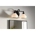 thumbnail image 3 of Ainsley 2 Light Brushed Nickel Bath Vanity Light, 3 of 7