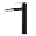 thumbnail image 2 of de Grifo de Baño en Cascada Grifo Mezc de de Una Grifo de Baño Grifo de Agua para Fregadero de tón Negro B Macarena Fregadero de lavabo caliente y frío, 2 of 8