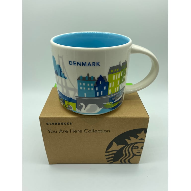 New in Box - Starbucks 'You Are Here' Denmark Coffee Mug - Ceramic