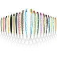 thumbnail image 1 of 20 Pack Fish Pen Gifts Fishing Party Favors Decorations Cute Creative Glitter Ballpoint Pens for Kids Adults School Office Student Birthday Themed Party Decor(Cute Style), 1 of 7