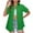 Mint Green A, variant on Zpanxa Women's Tropical Print Shirt Casual Button Up Short Sleeve Hawaiian Style Summer Beach Top