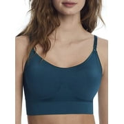 WARNER'S Atlantic Deep Easy Does It No Dig Crop Top Bra, US X-Large, NWOT